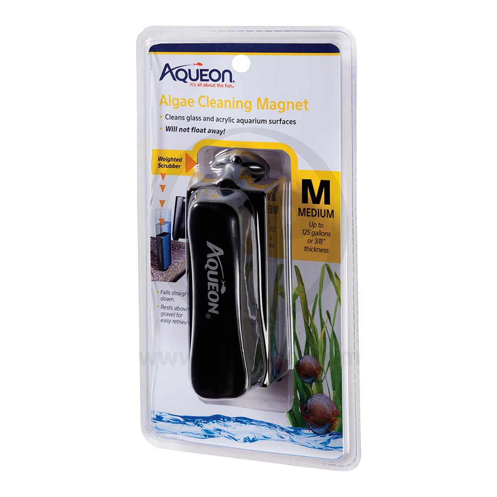 Aqueon Aquarium Algae Cleaning Magnet Medium