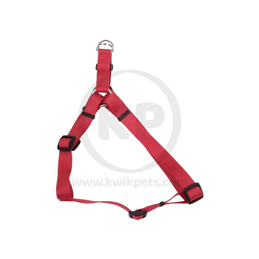 Coastal Comfort Wrap Adjustable Nylon Dog Harness Red Large 1 in X 26-38 in