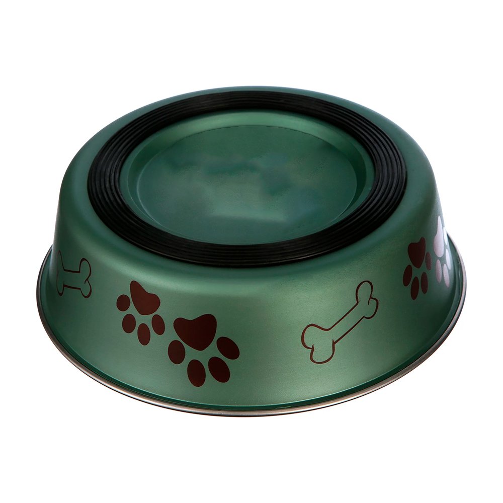 Loving Pets Metallic Dog Bowl Artichoke Large