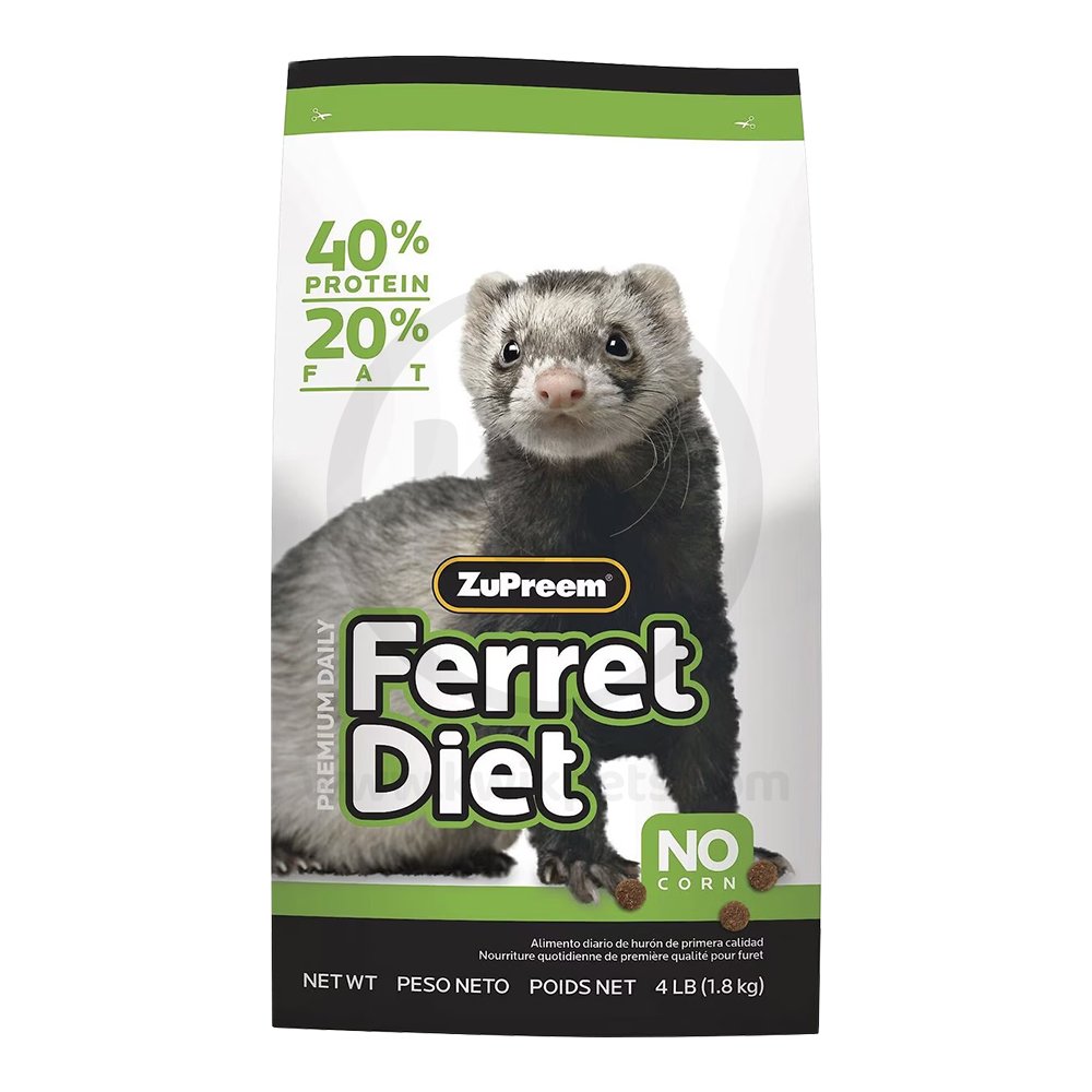 ZuPreem Premium Ferret Diet Dry Food 4-lb