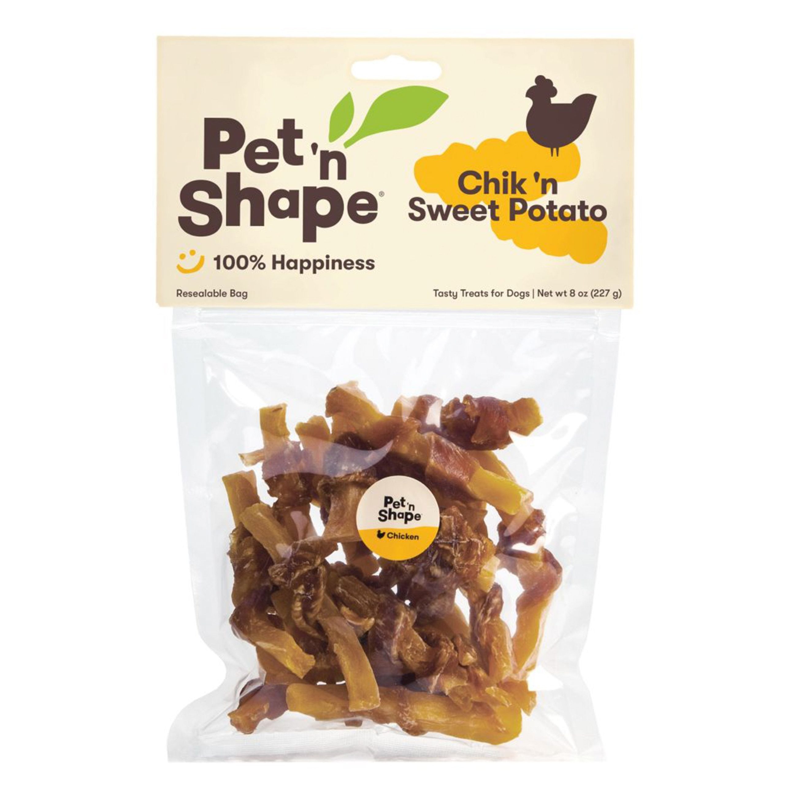 Pet ‘n Shape Chik ‘n Sweet Potato Jerky Dog Treats 8-oz