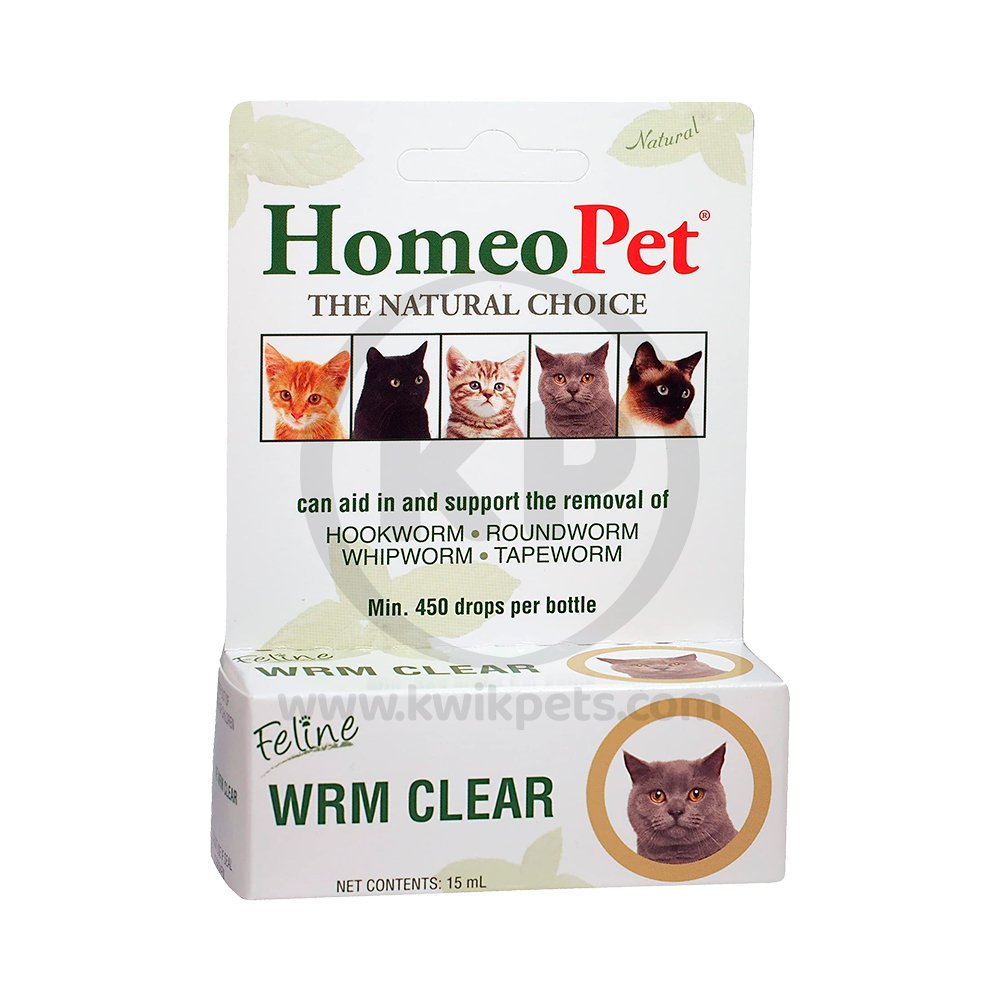 HomeoPet Feline WRM Clear 15 ml