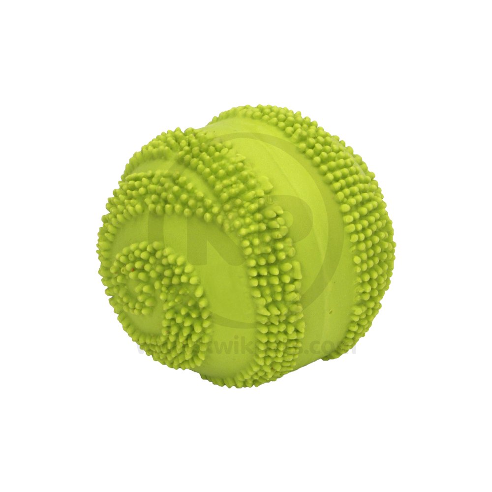 Coastal Rascals Latex Spiny Ball Dog Toy Lime 2.5-in