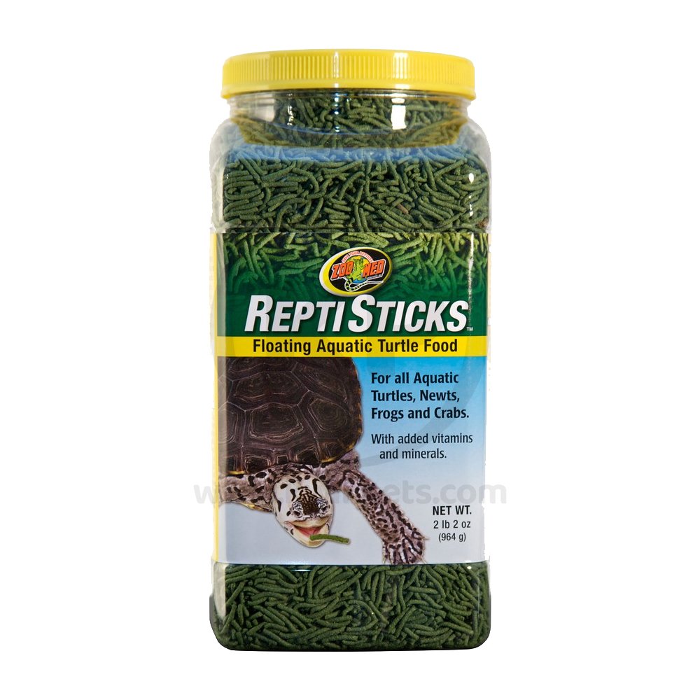 Zoo Med Reptisticks Floating Aquatic Turtle Dry Food 2.2-lb