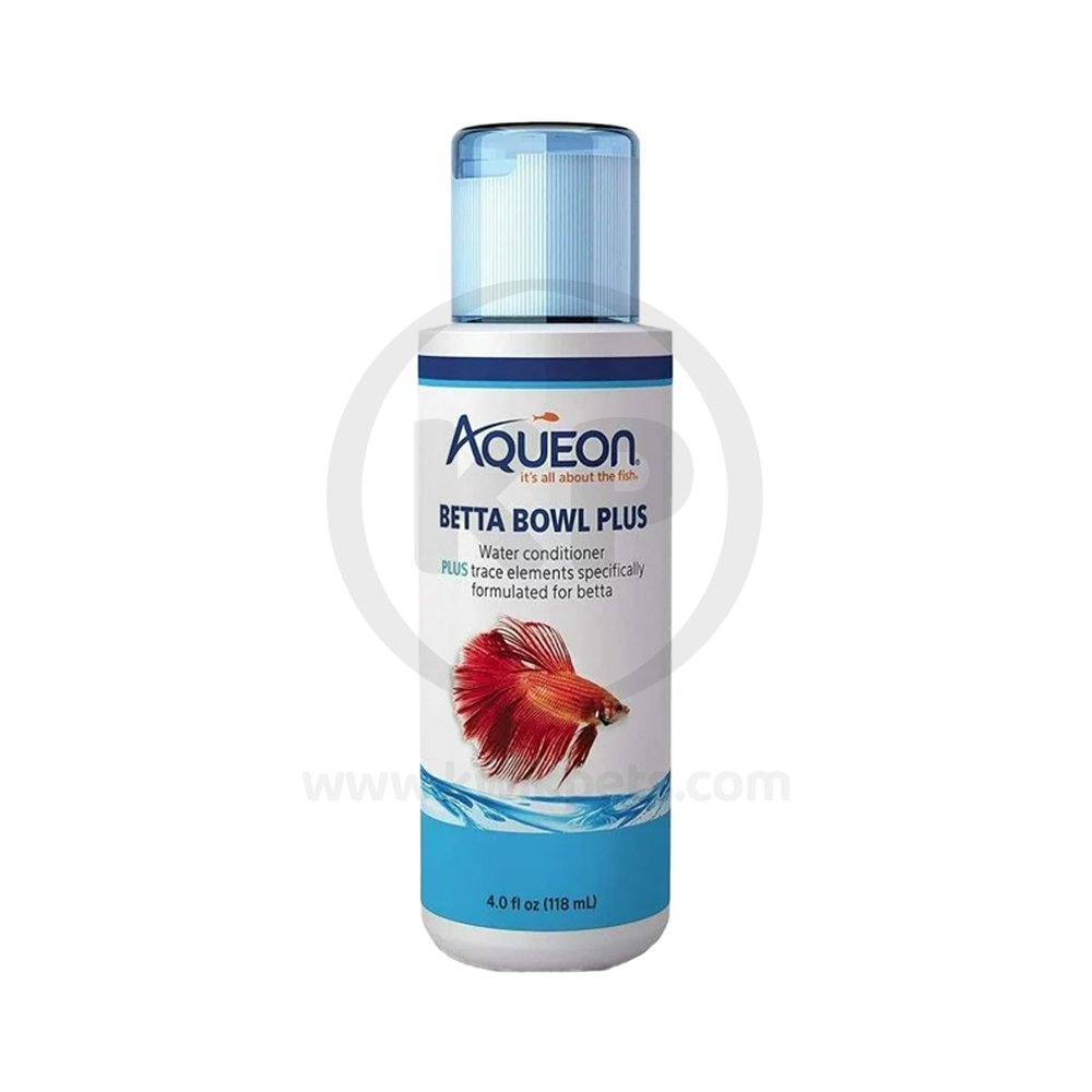 Aqueon Betta Bowl Plus Water Conditioner 4-oz