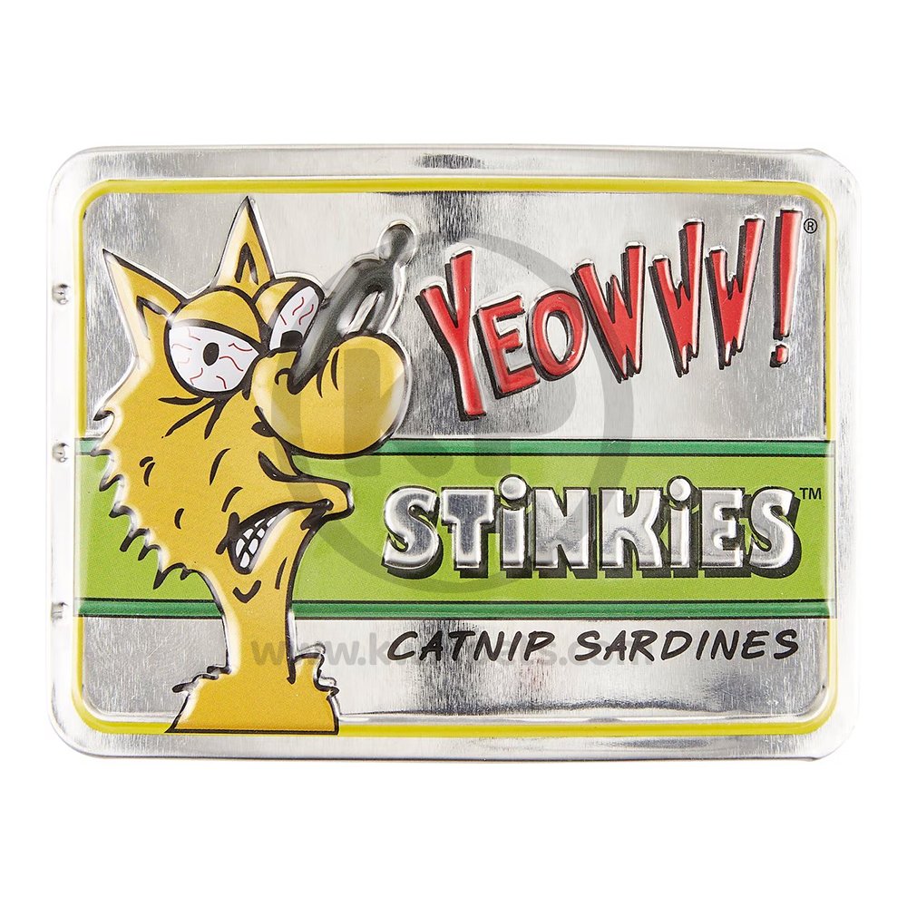 Yeowww! Stinkies Catnip Cat Toy Assorted 3 Count 3-in