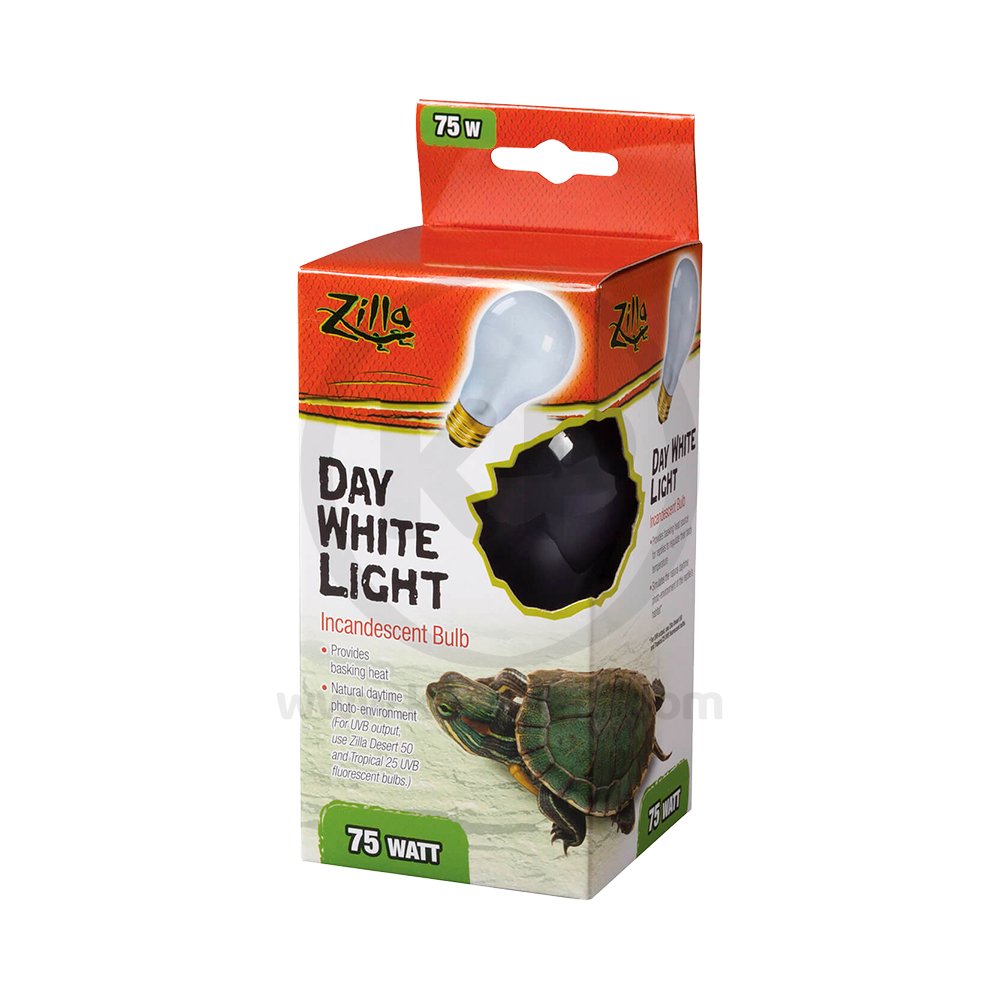 Zilla Day White Light Incandescent Bulb 75W