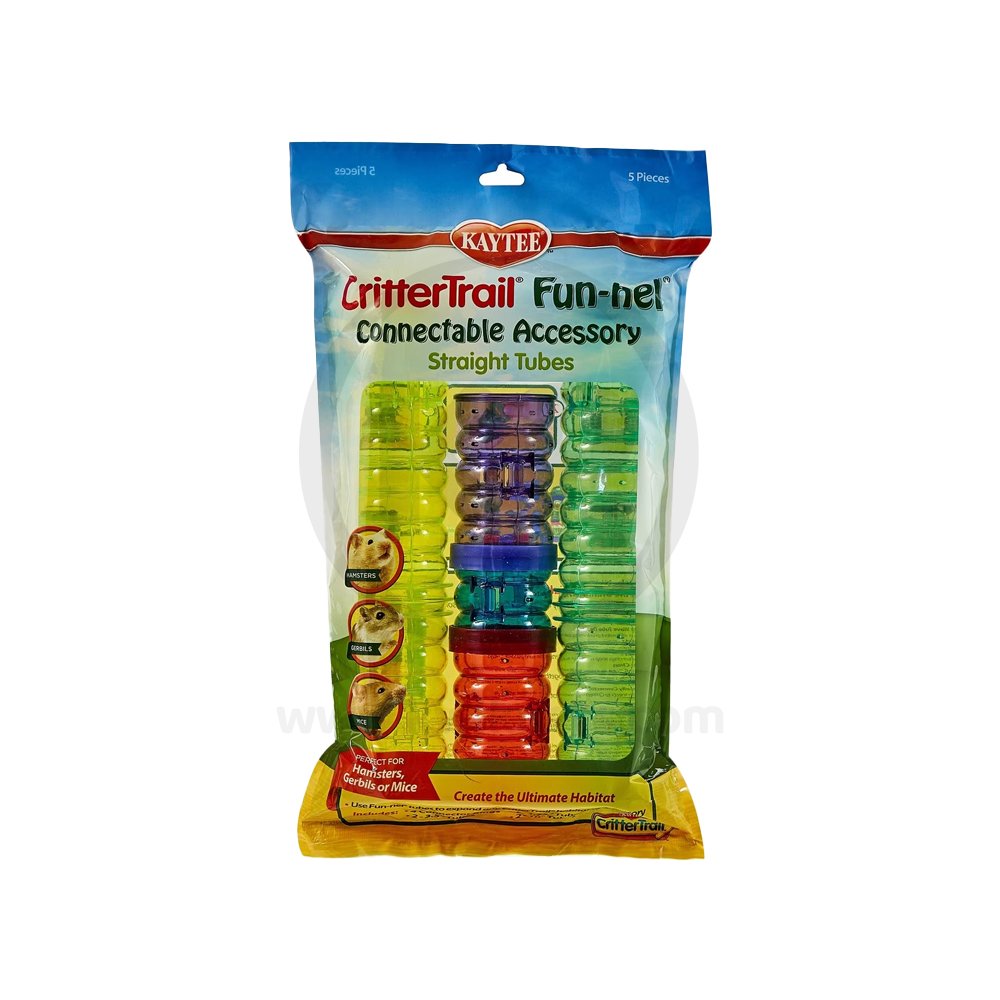 Kaytee CritterTrail Fun-nels Value Pack Tubes 5 Count