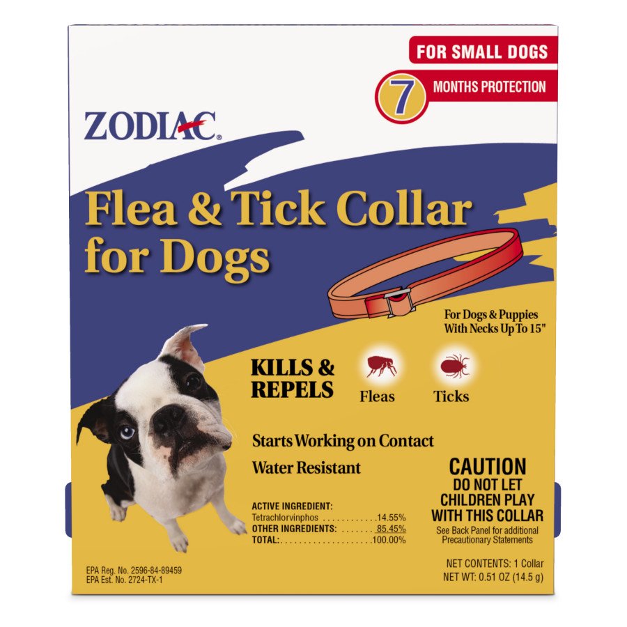 Zodiac Flea & Tick Collar for Dogs Small