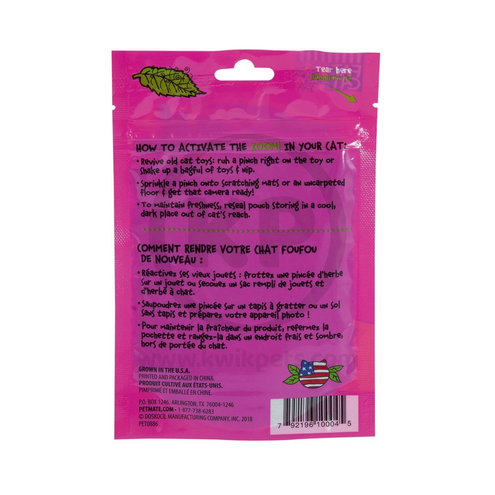 Fat Cat Zoom Around The Room High-Test Organic Catnip 0.5-oz