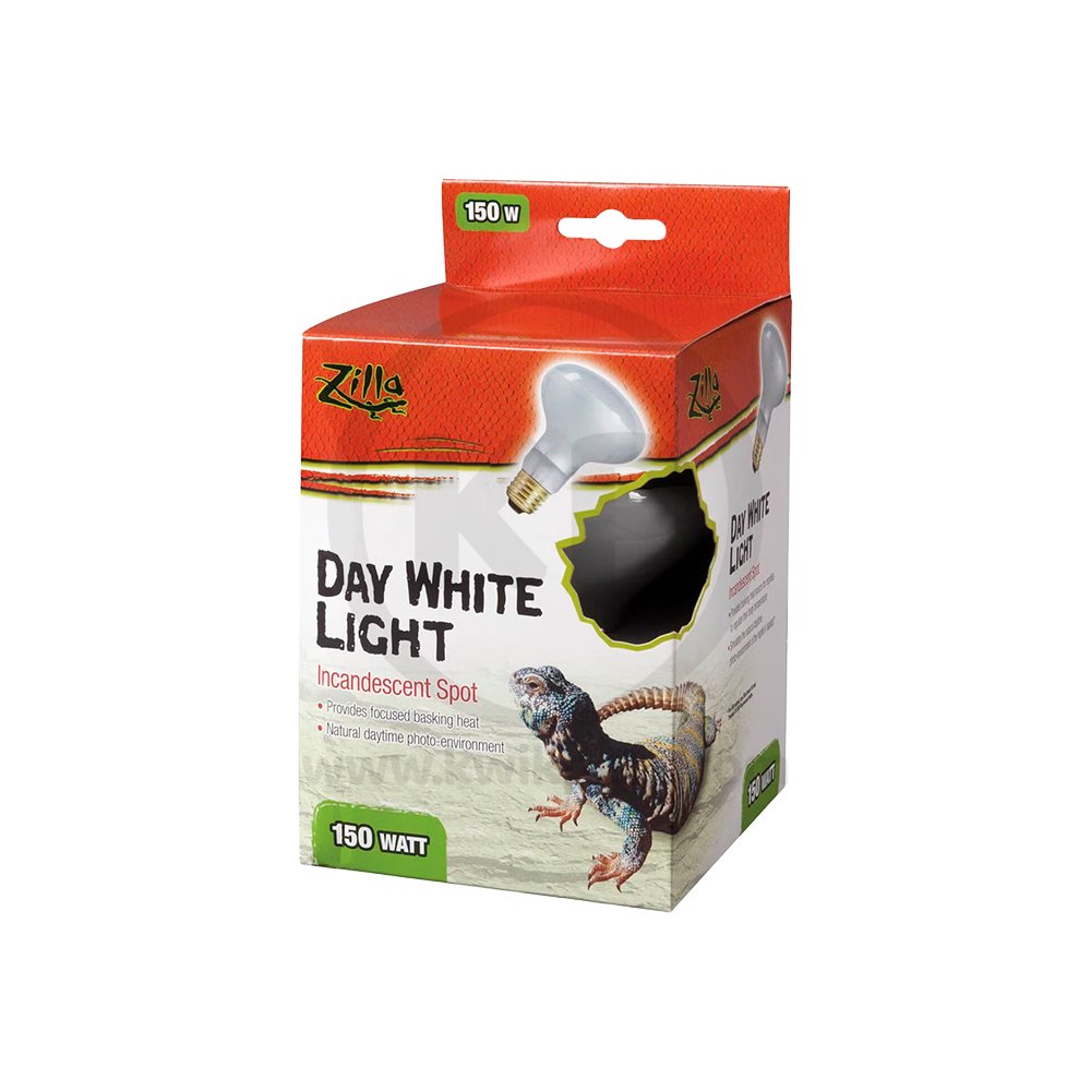 Zilla Day White Light Incandescent Spot Bulb 150W