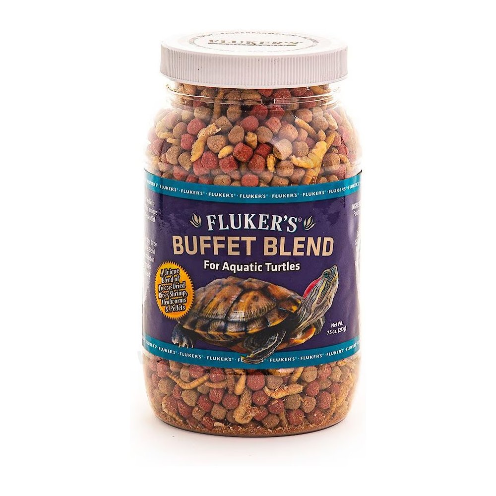 Fluker’s Buffet Blend Aquatic Turtle Formula Freeze-Dried Food 7.5-oz