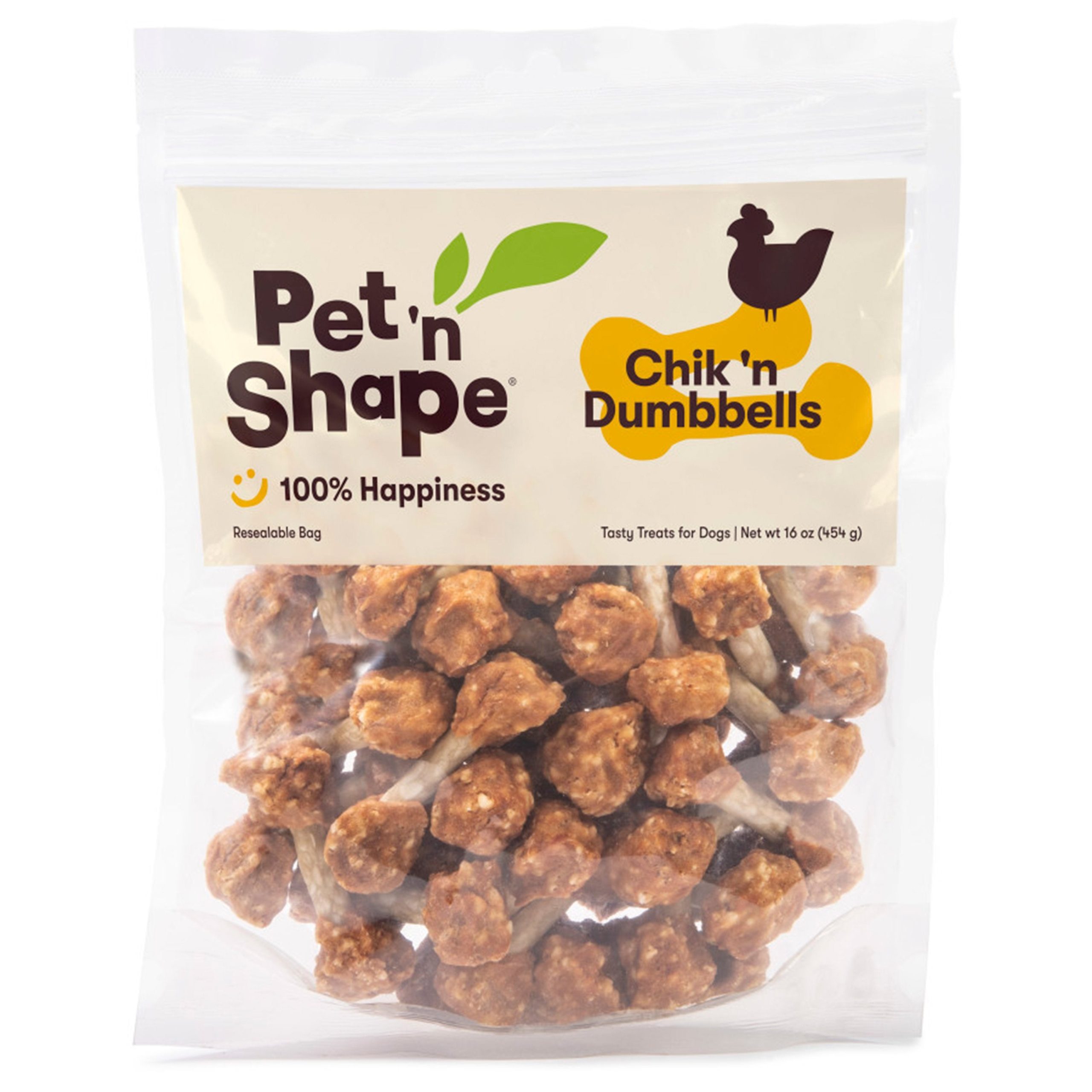 Pet ‘n Shape Chik ‘n Dumbbells Jerky Dog Treats 16-oz