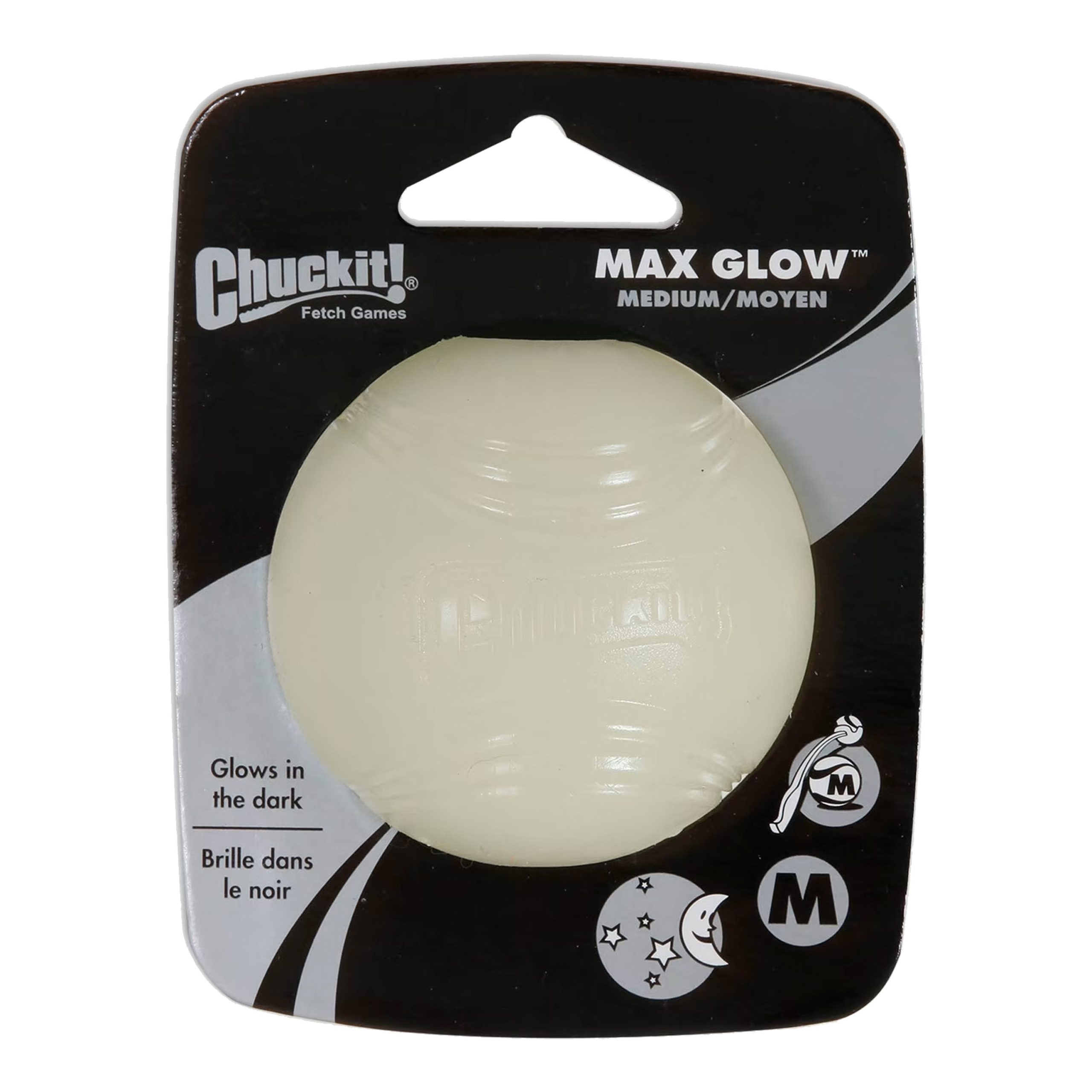 Chuckit! Max Glow Ball Dog Toy Medium