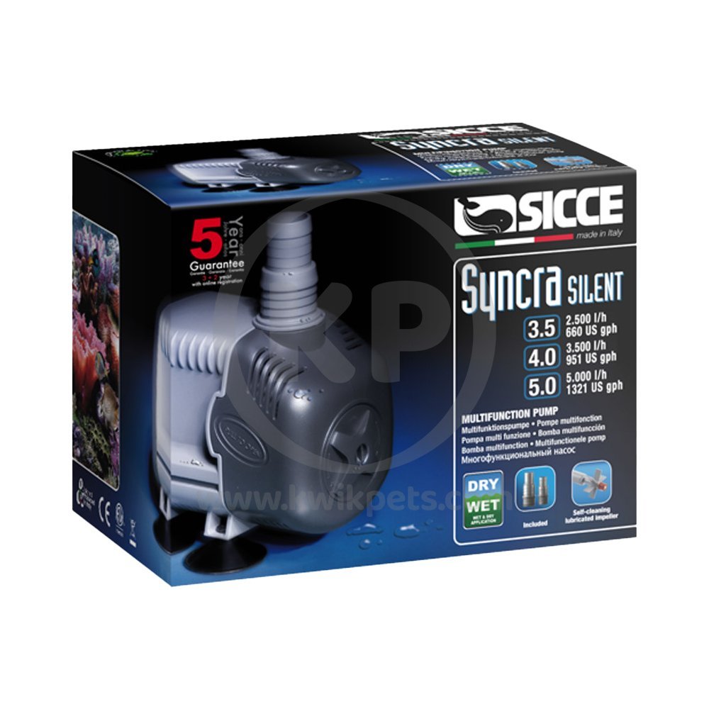 Sicce SYNCRA SILENT 3.5 High Pressure Pump 687 GPH