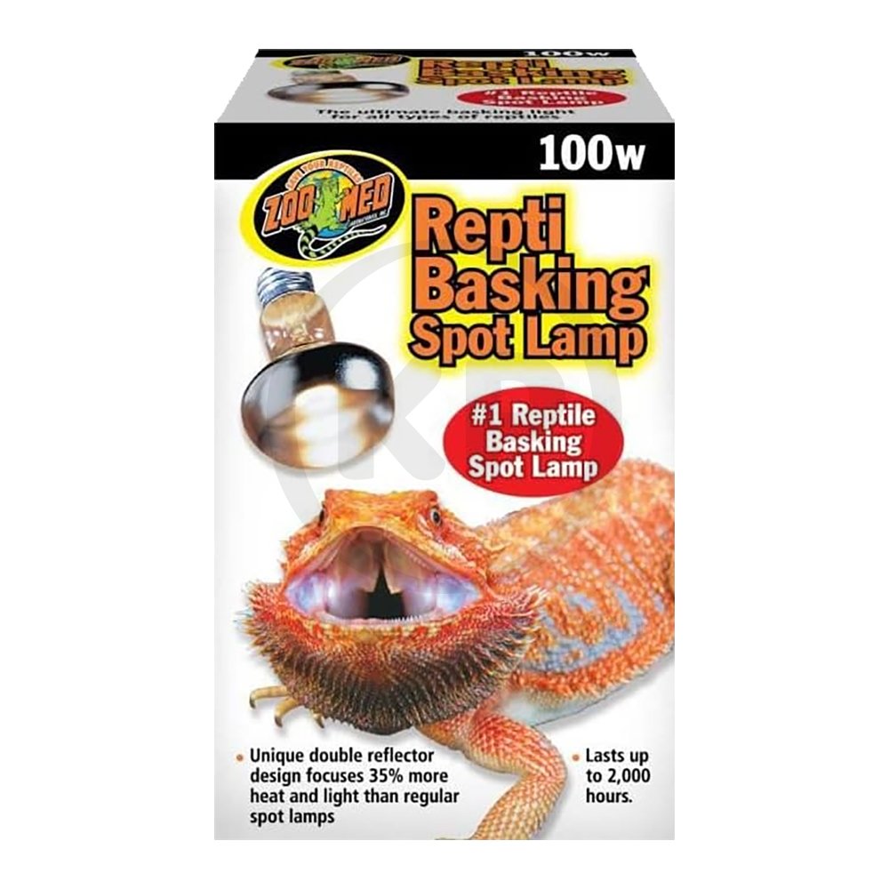 Zoo Med Repti Basking Spot Lamp 100W 2 Count