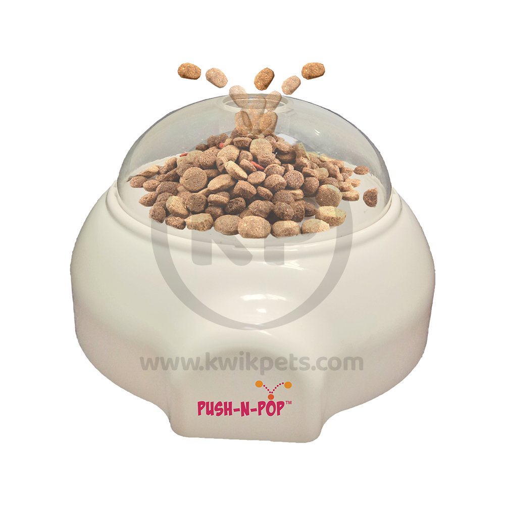 Ethical Pet Spot Push-N-Pop Dog Food & Treat Dispenser