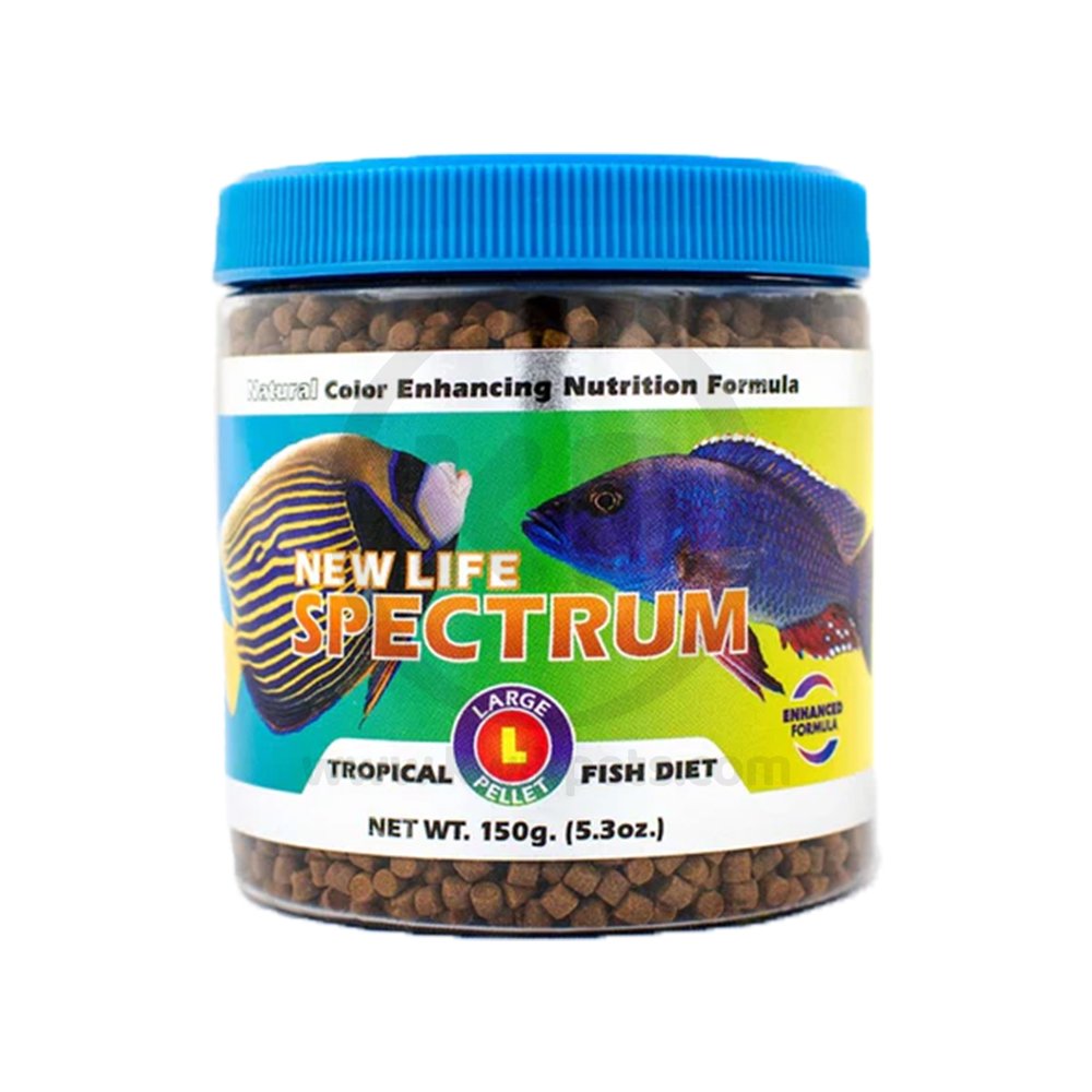 New Life Spectrum Tropical Sinking Pellets Fish Food 10.5-oz