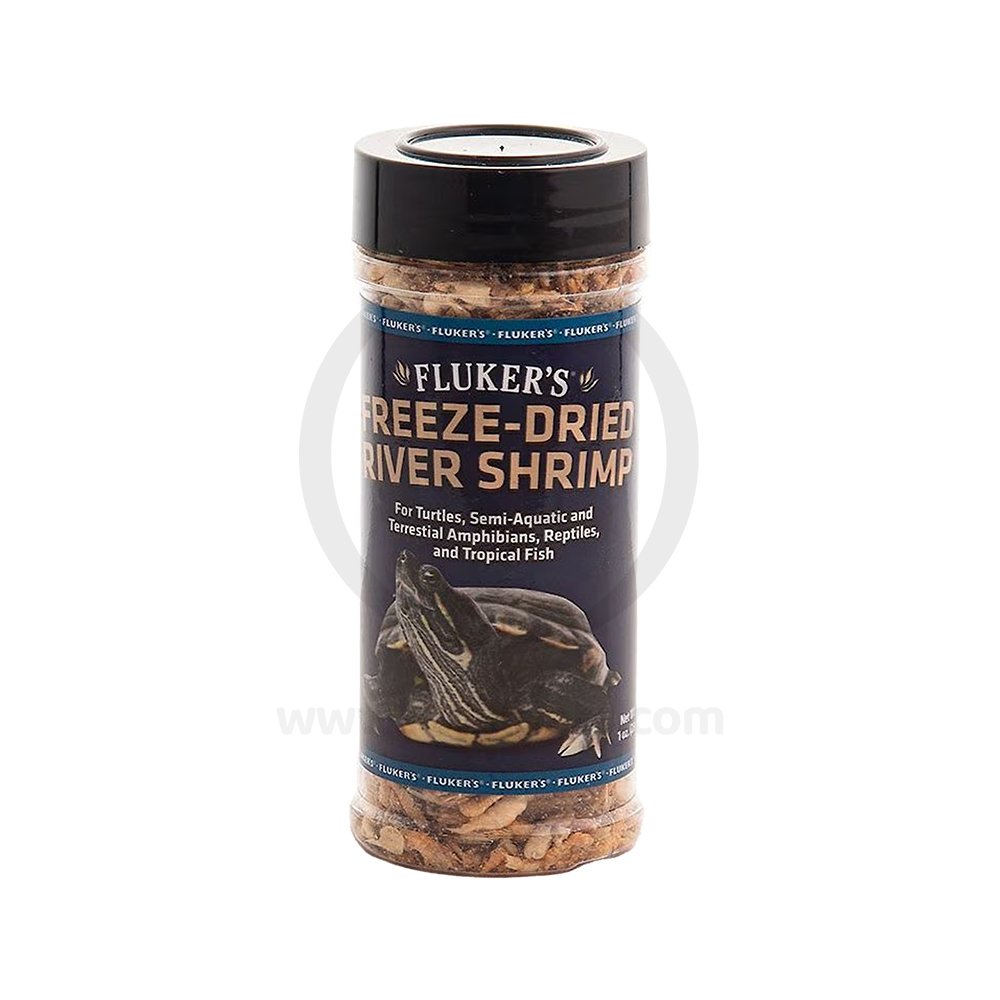 Fluker’s Freeze-Dried River Shrimp Reptile Food 1-oz