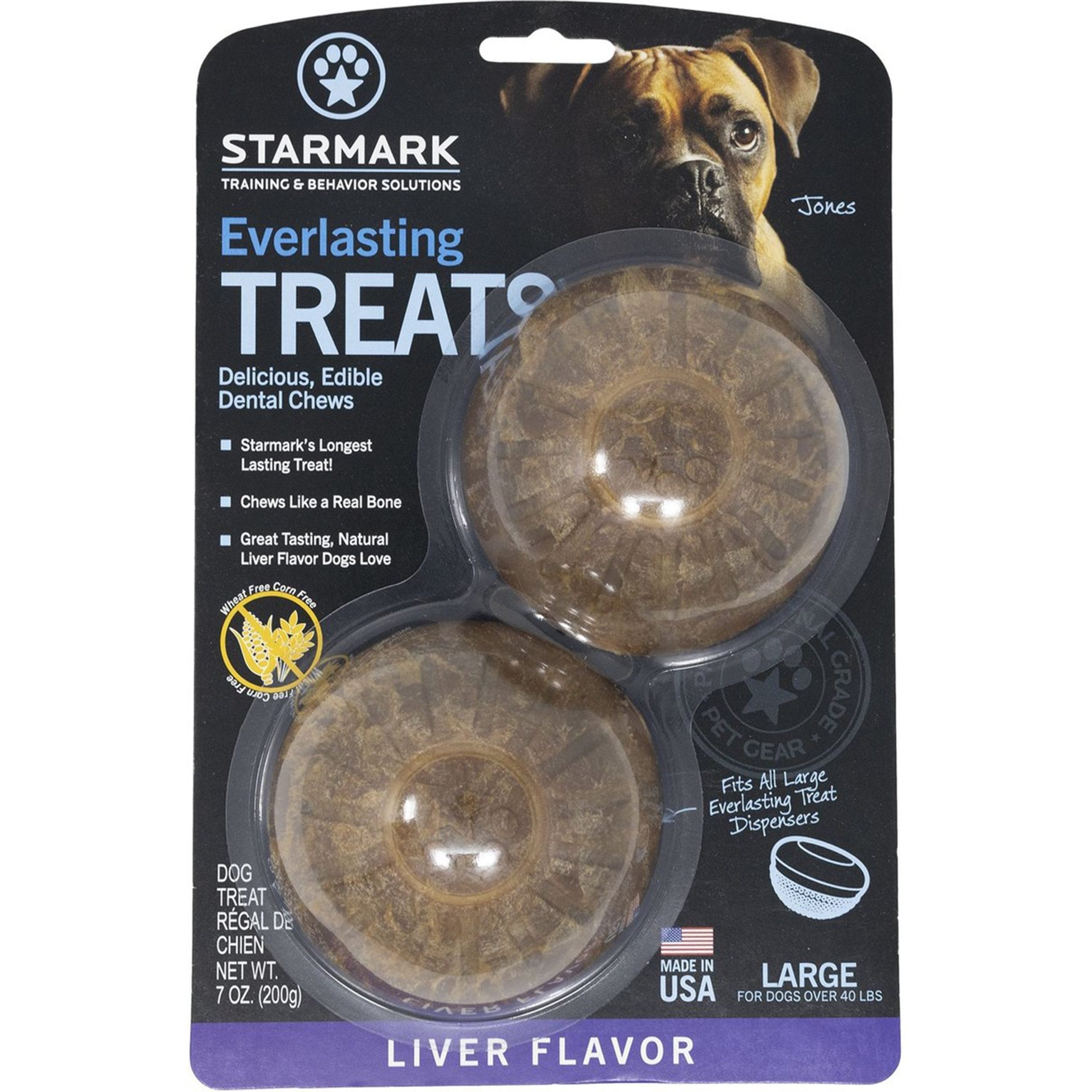 Starmark Everlasting Dog Treat Liver Large 7-oz