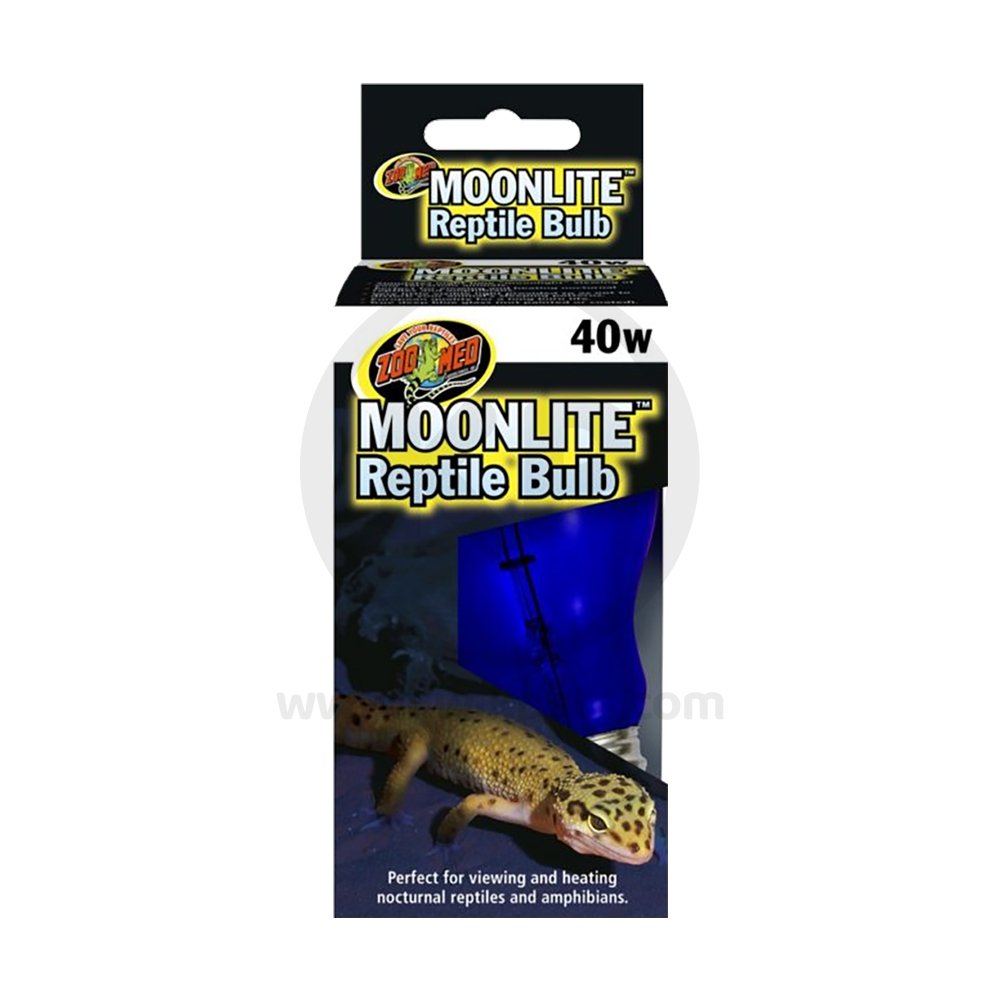 Zoo Med Moonlite Reptile Bulb Deep Blue 40W