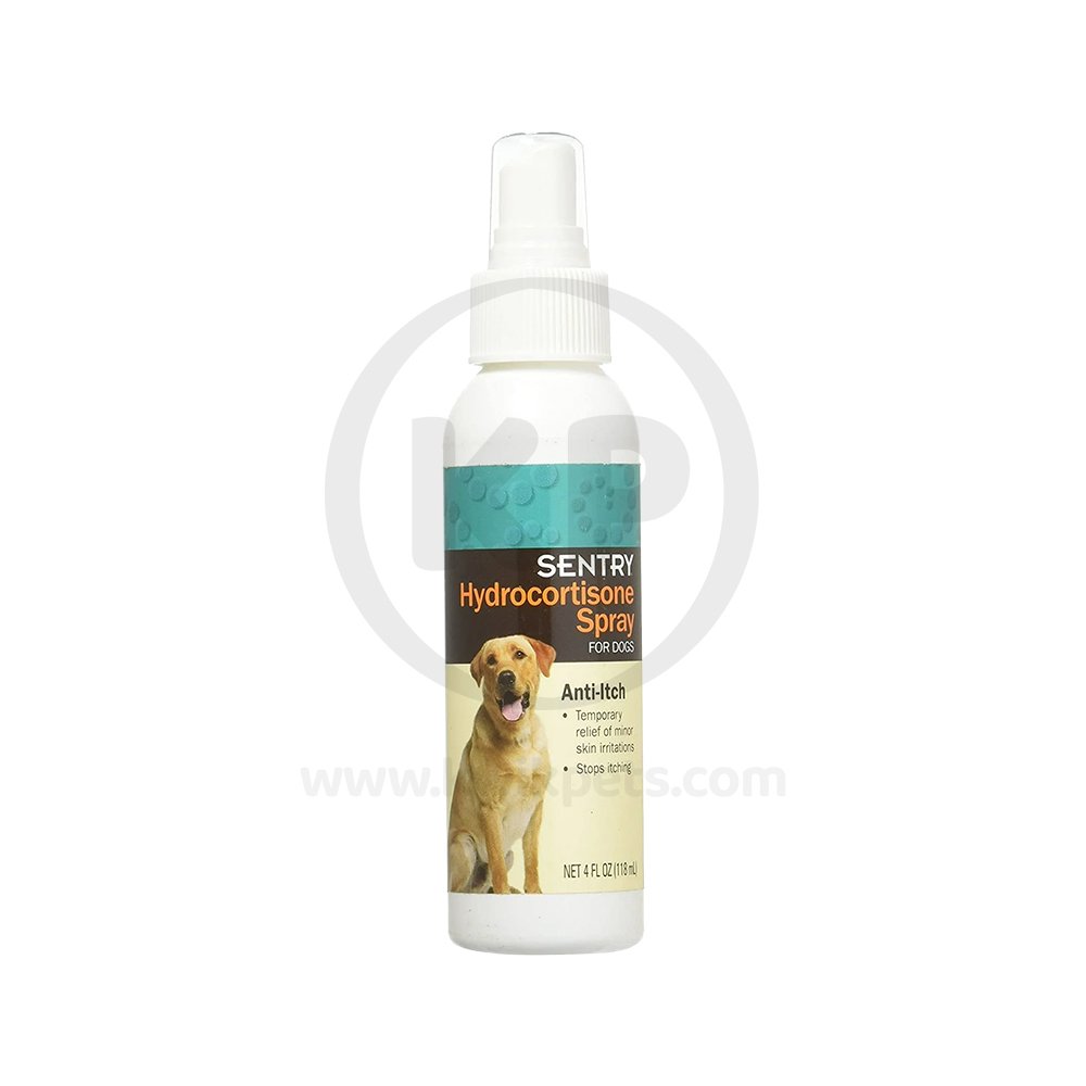 Sentry Hydrocortisone Spray for Dogs 4-oz