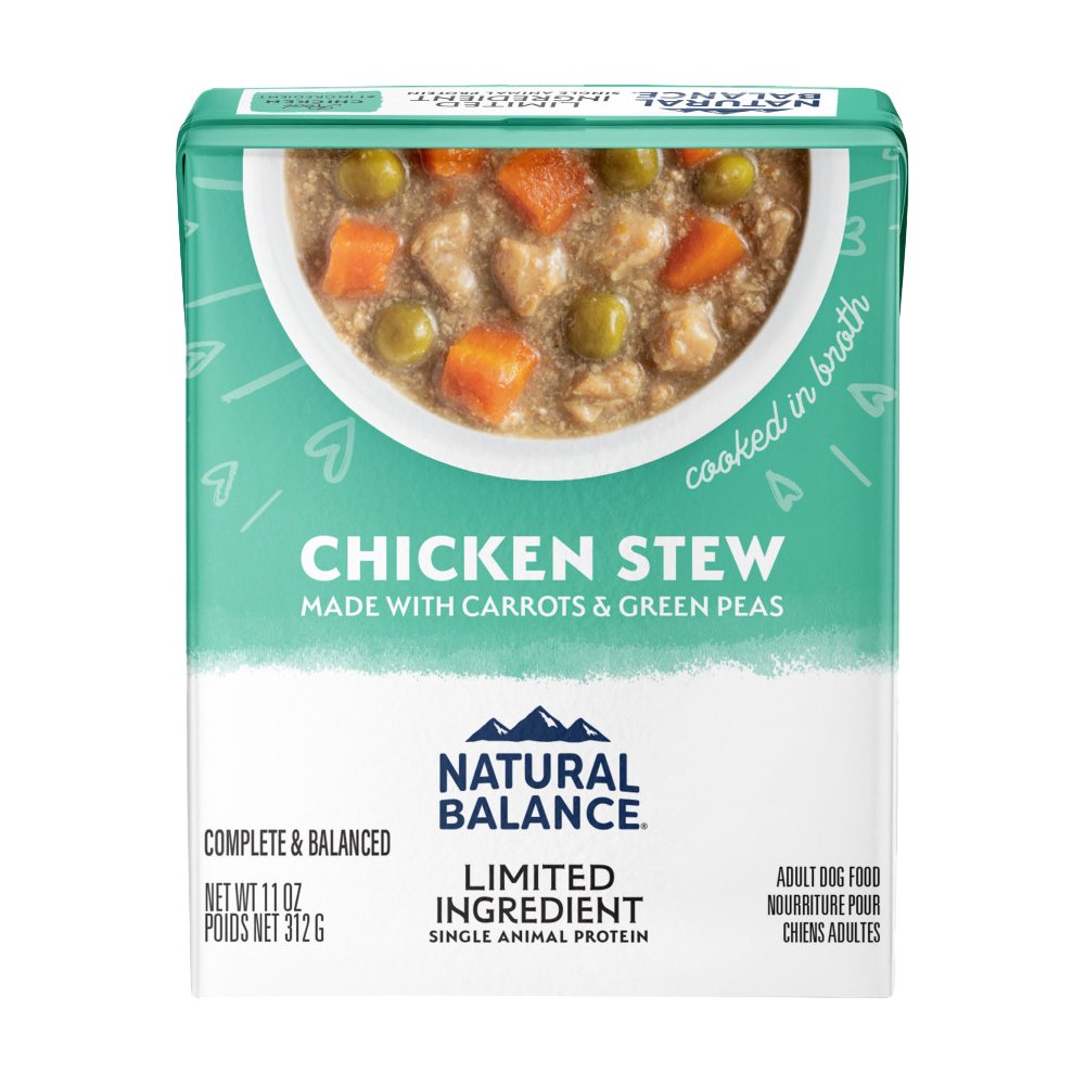 Natural Balance Pet Foods Limited Ingredient Stew Wet Dog Food Chicken 11-oz