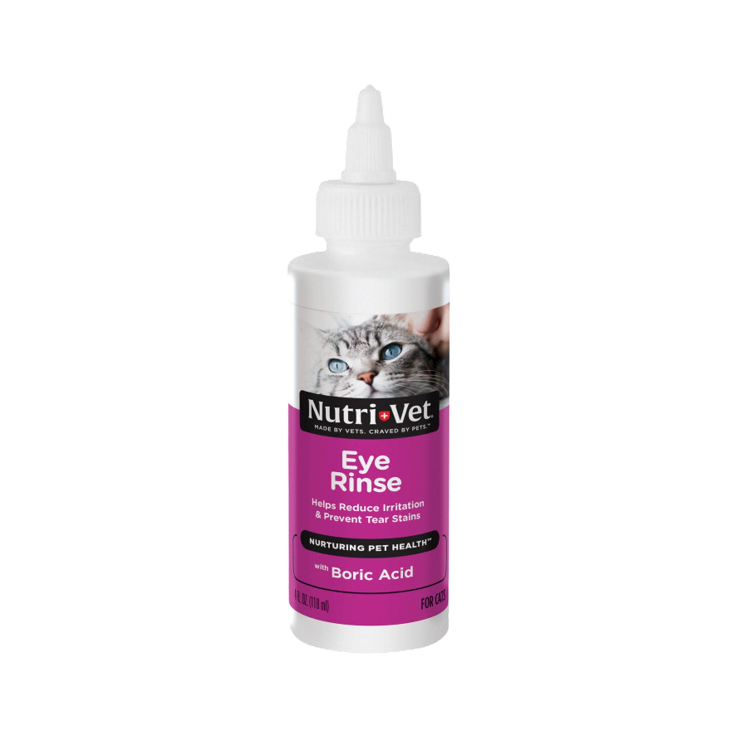 Nutri-Vet Eye Rinse for Cats 4-oz