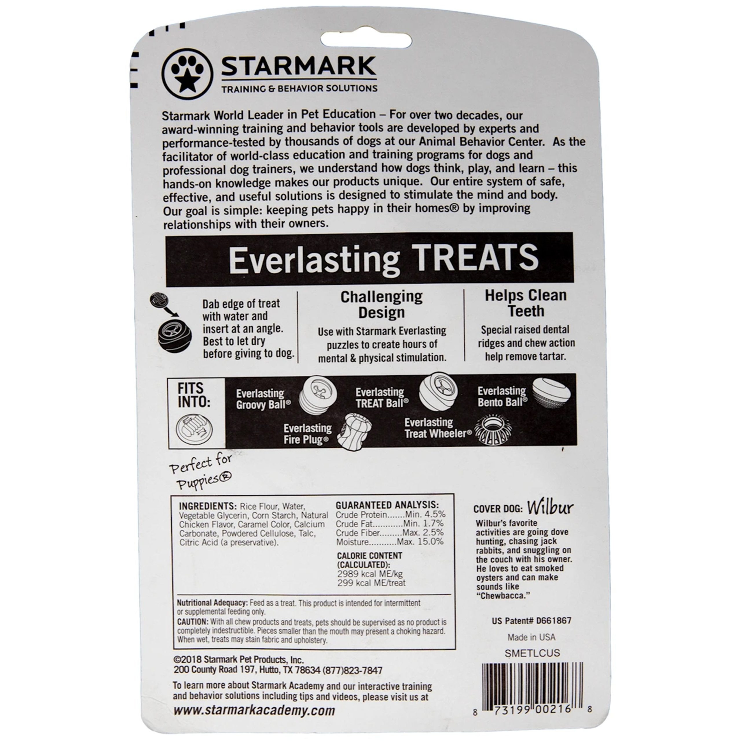 Starmark Everlasting Made In USA Dog Treat Chicken Large 7-oz