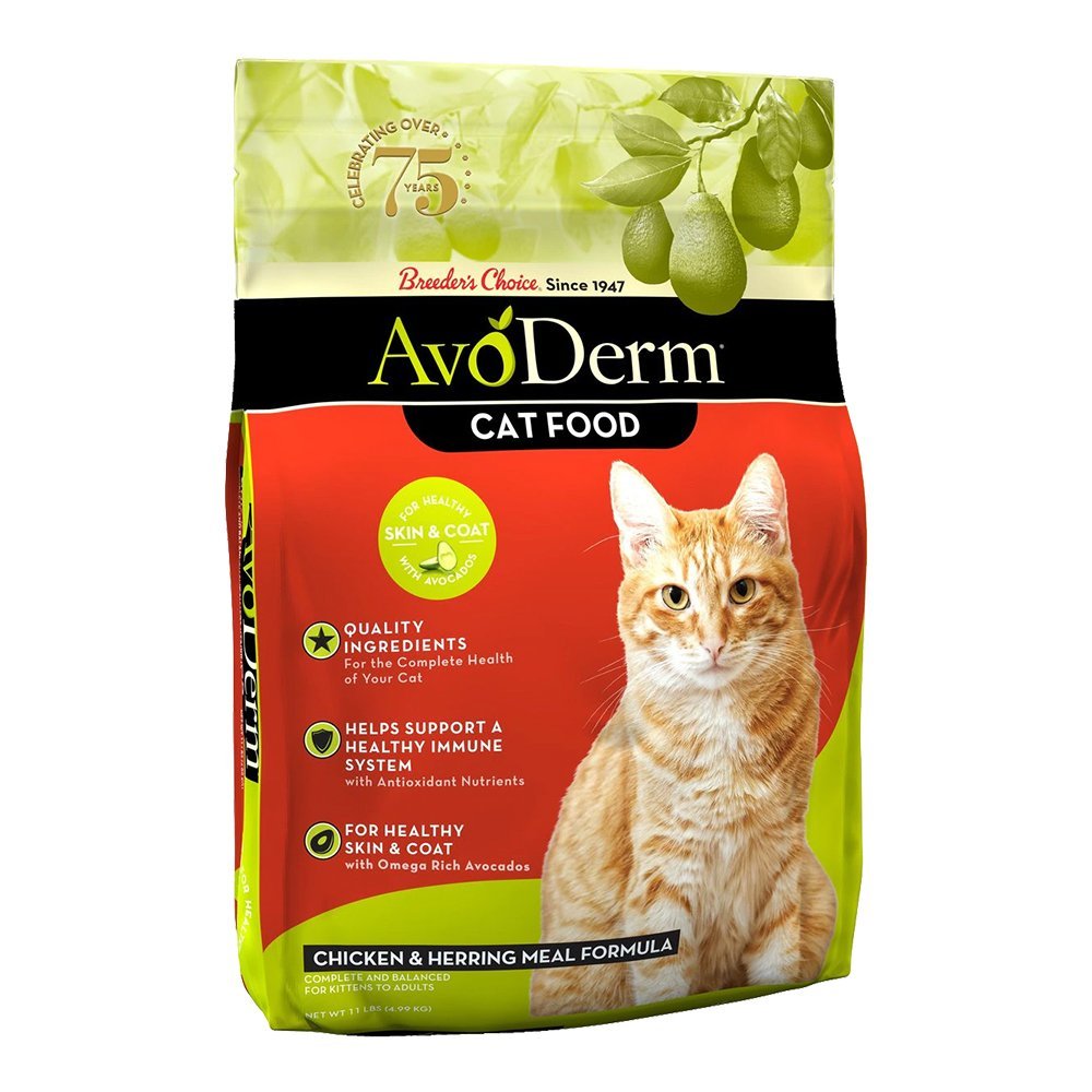 AvoDerm Natural Chicken & Herring Meal Formula Adult Dry Cat Food 11-lb