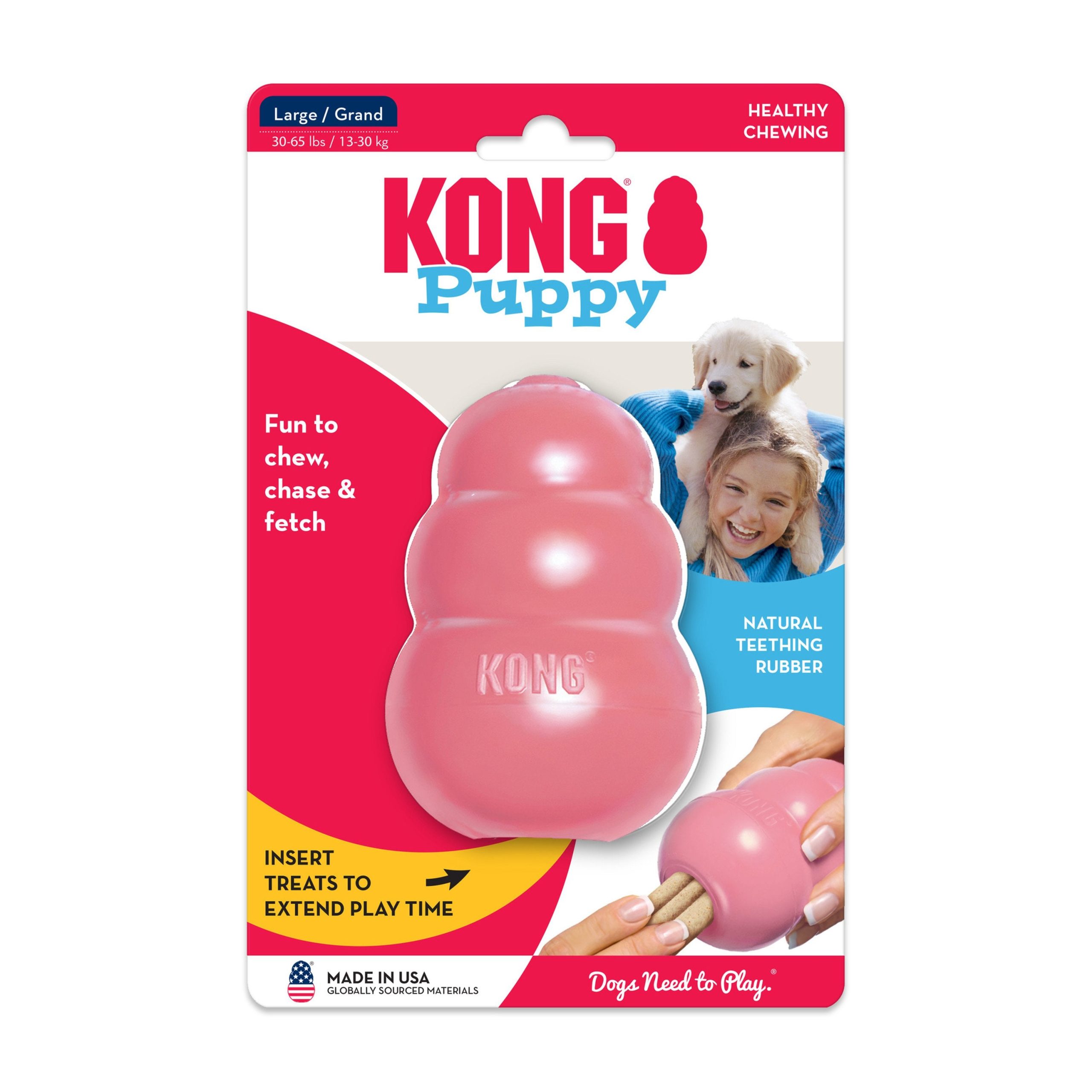 KONG Puppy Toy Assorted Large