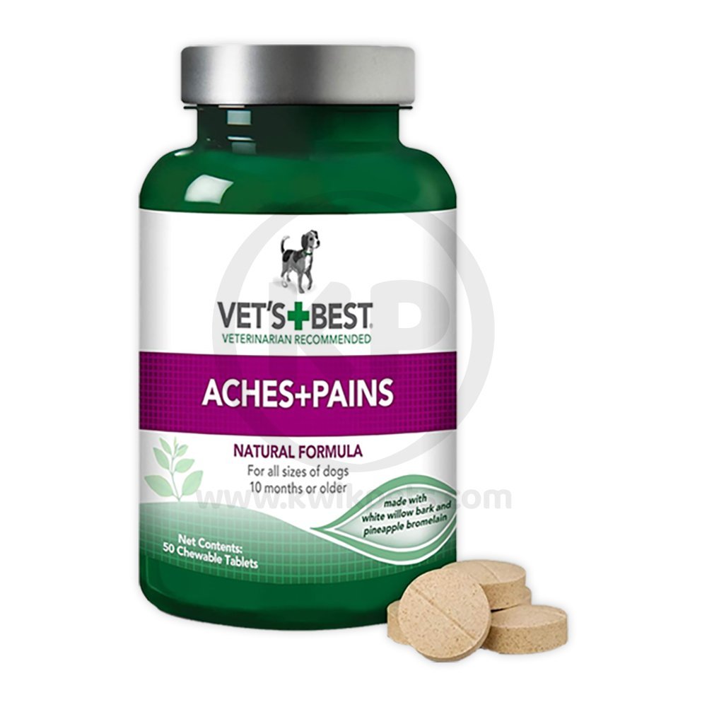 Vet’s Best Aches & Pains Dog Chewable Tablets 50 Count