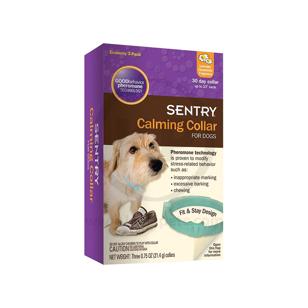 Sentry Calming Collar for Dogs Up To 23-in Neck 3 Count