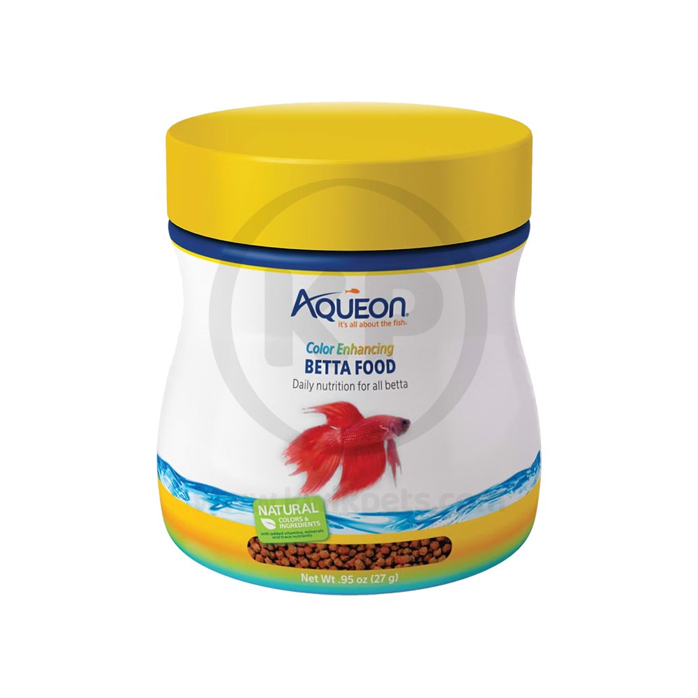 Aqueon Color Enhancing Betta Fish Food 0.95-oz