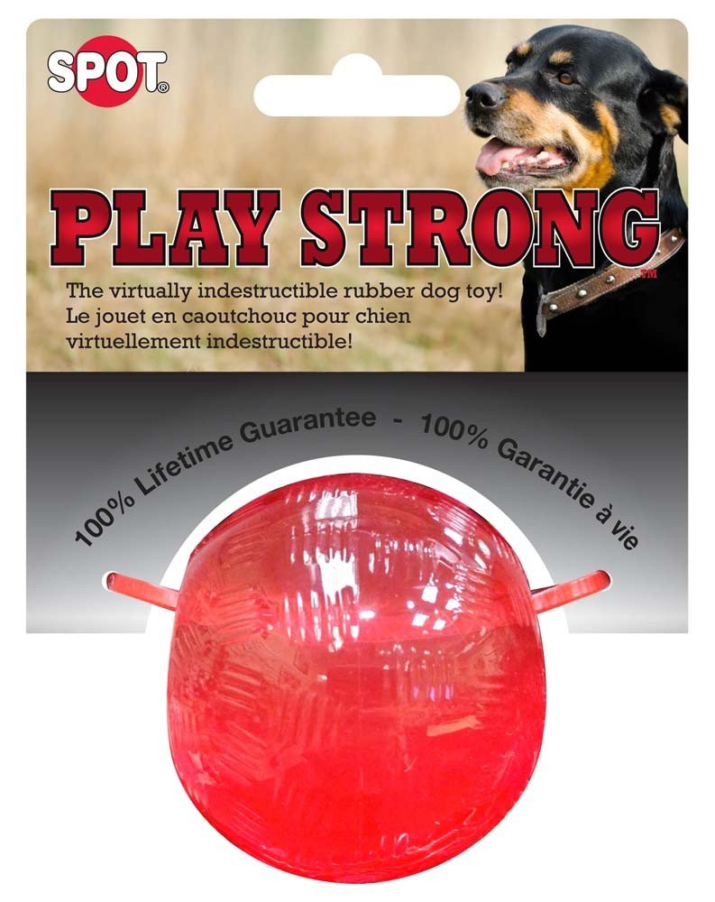 Ethical Pet Spot Play Strong Ball Dog Toy Small 2.5-in