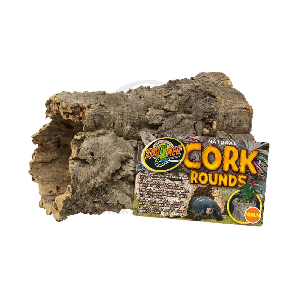 Zoo Med Natural Cork Bark Round Brown Medium