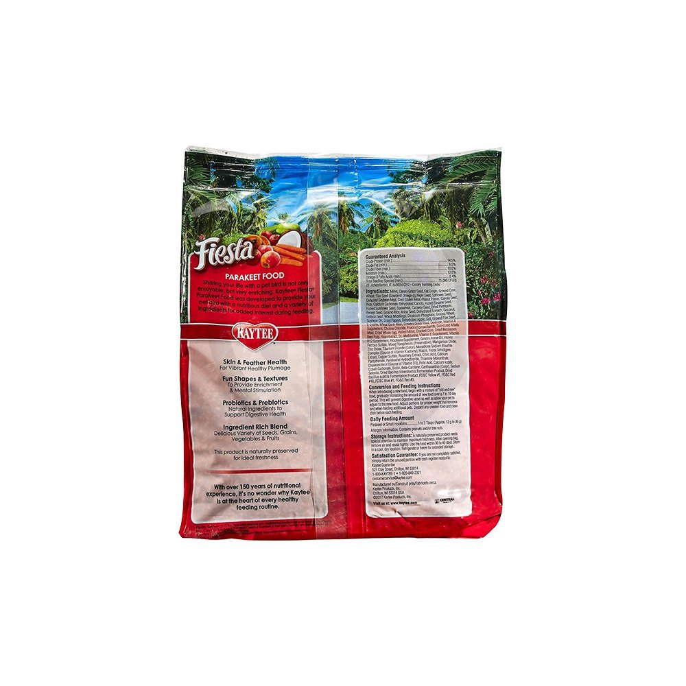 Kaytee Fiesta Parakeet Food 4.5-lb