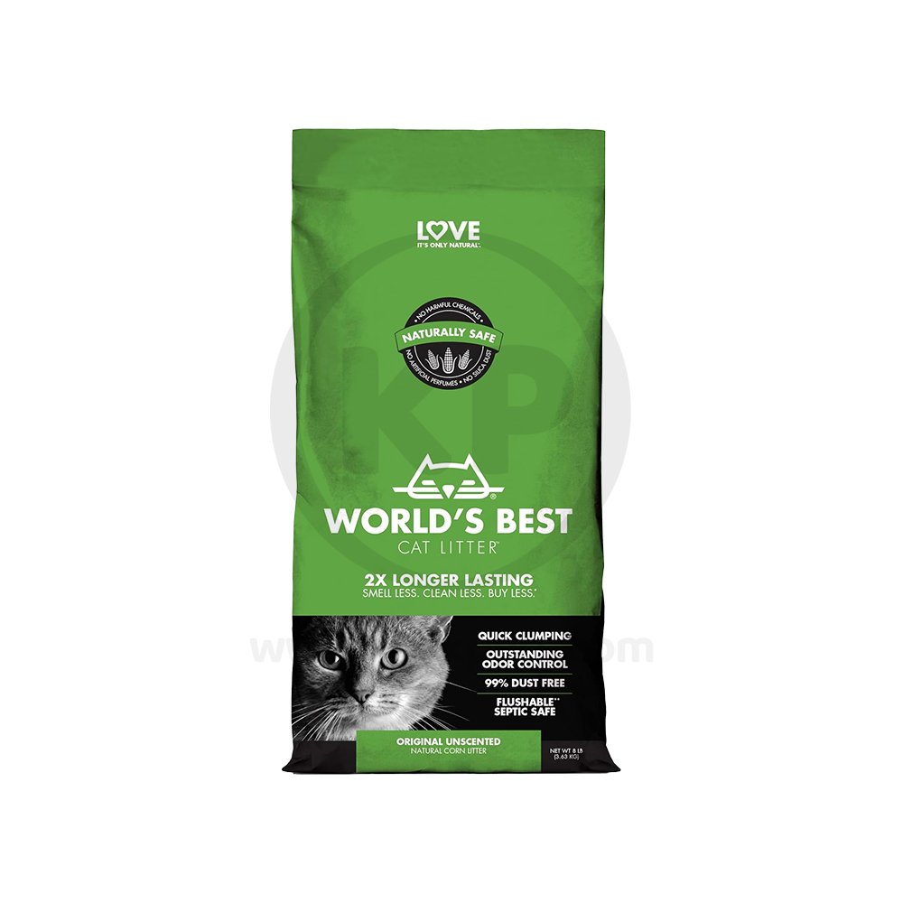 World’s Best Cat Litter Original Unscented Formula 8-lb