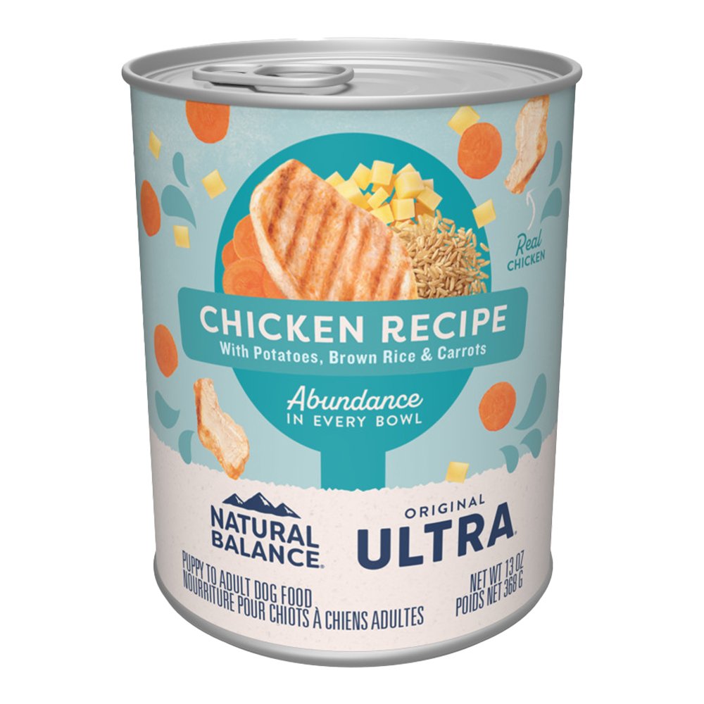 Natural Balance Pet Foods Original Ultra Abundance Canned Dog Food Chicken 13-oz