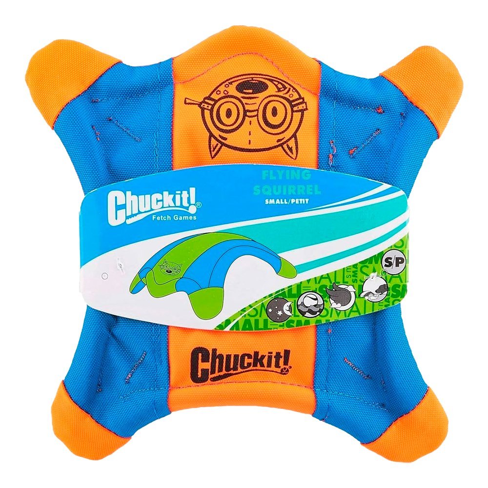 Chuckit! Flying Squirrel Dog Toy Assorted Colors Small