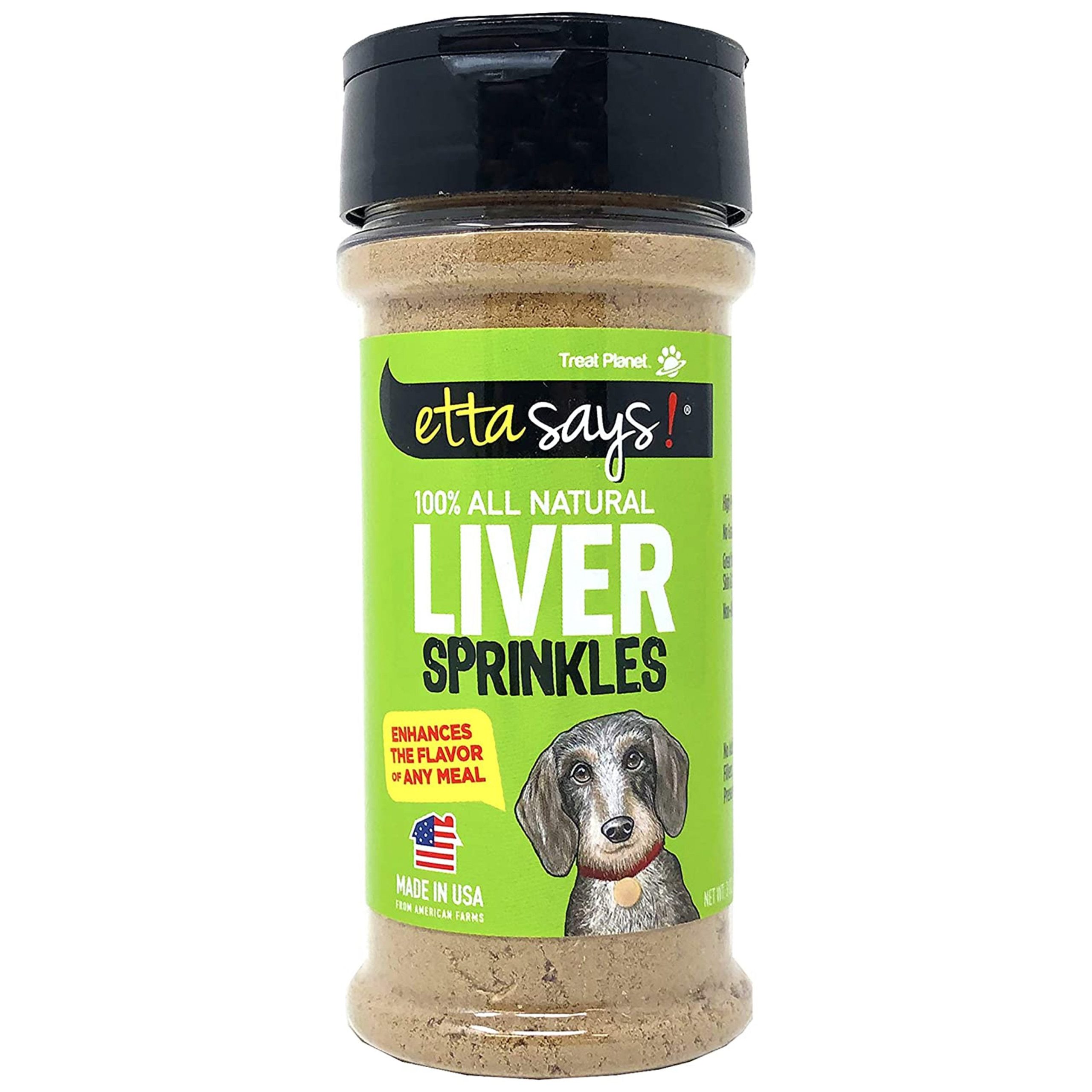 Etta Says! Liver Sprinkles 100% All Natural Dog Food Topper 3.0-oz