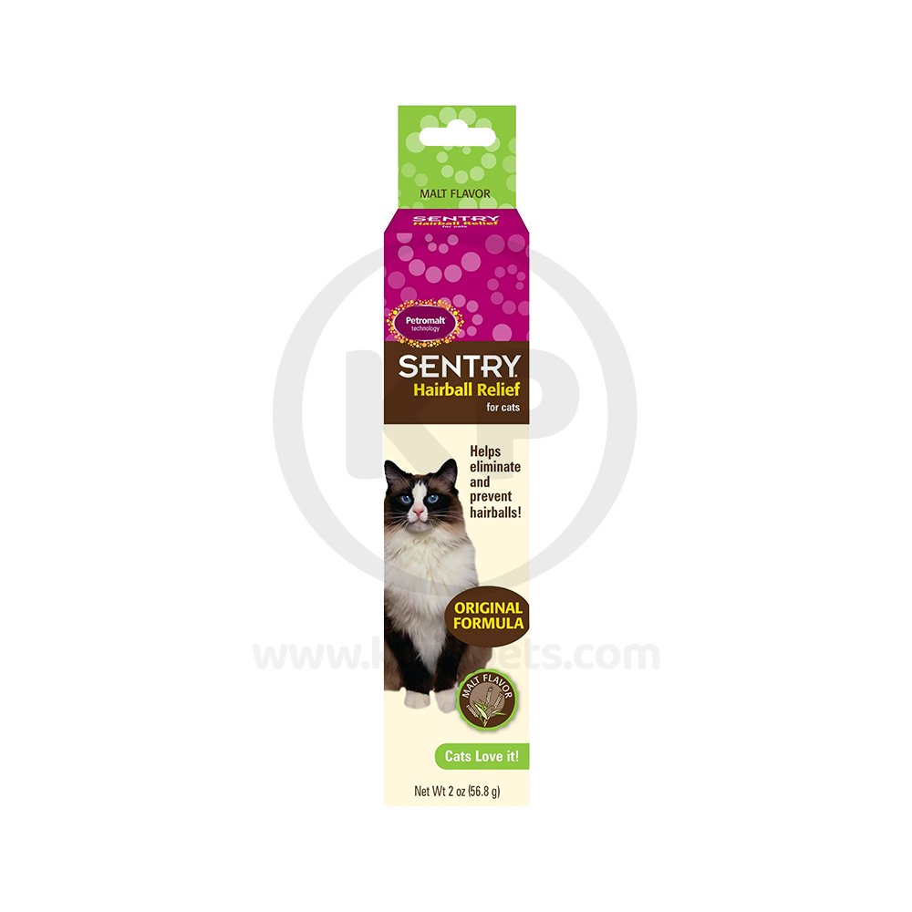 Sentry Cat Hairball Relief Malt Flavor 2-oz