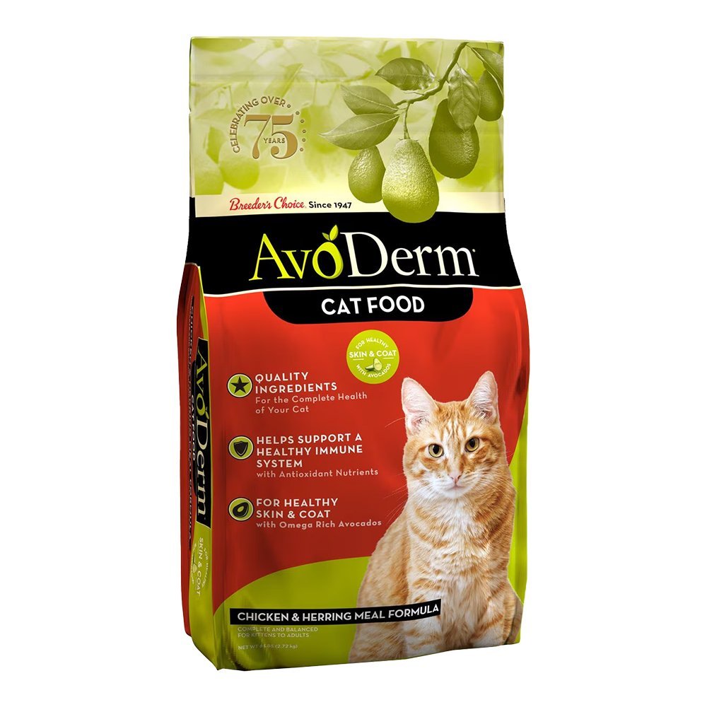 AvoDerm Natural Chicken & Herring Meal Formula Adult Dry Cat Food 6-lb