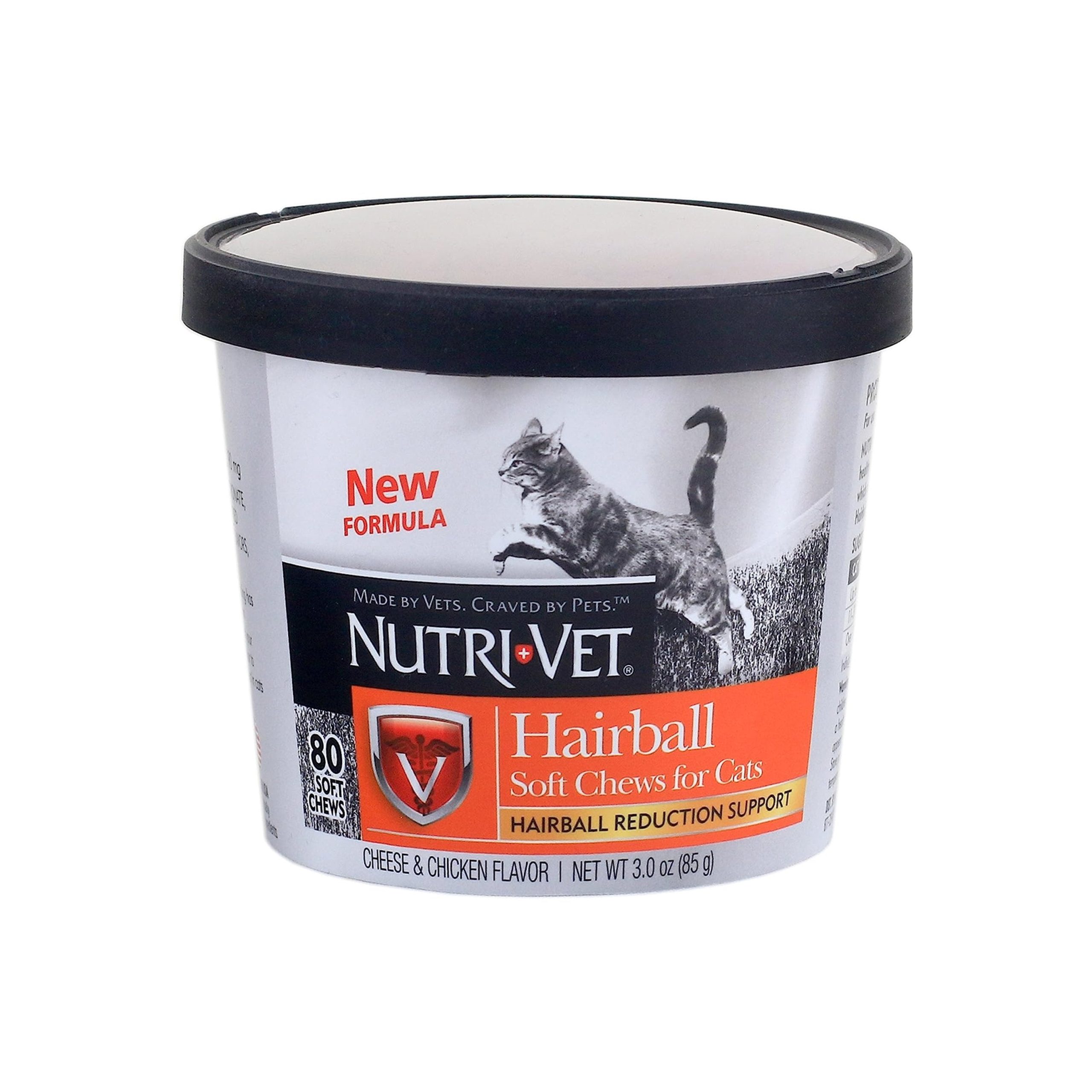 Nutri-Vet Hairball Formula Soft Chews Chicken & Tuna 2.5oz