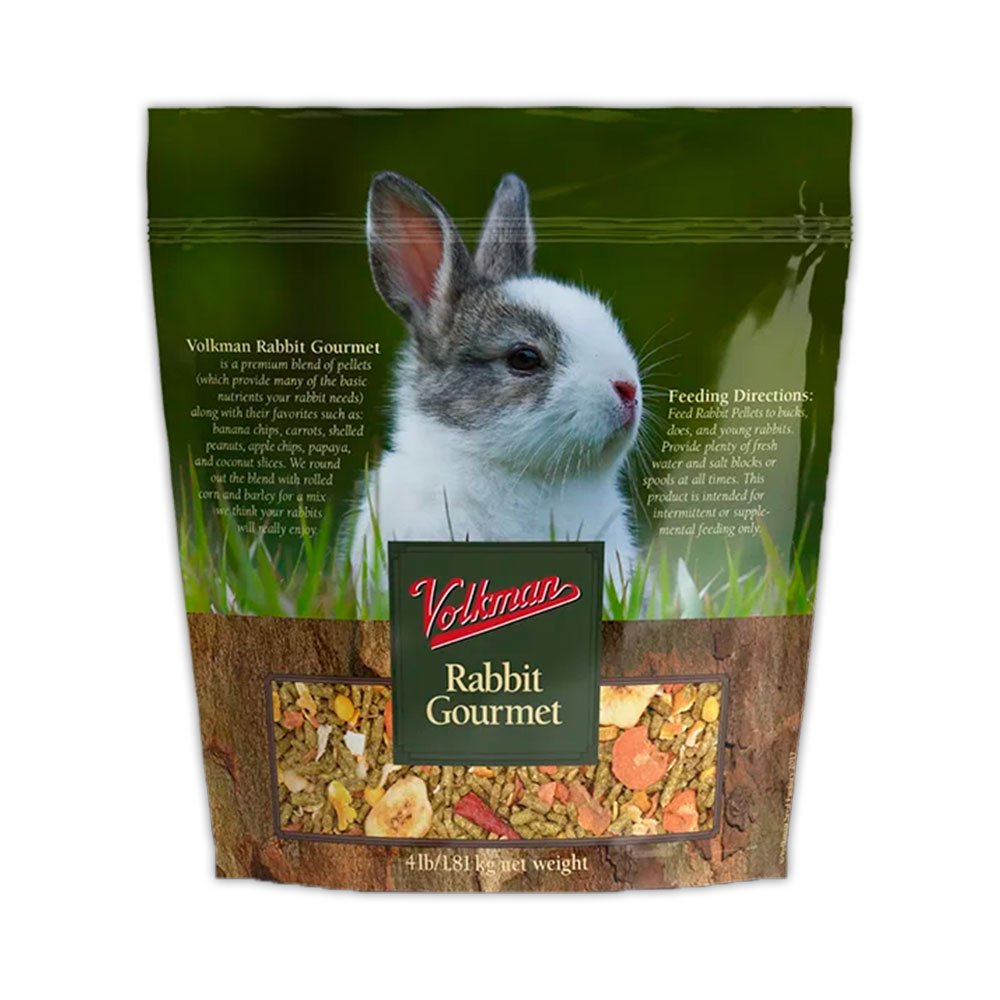 Volkman Seed Company Small Animal Rabbit Gourmet Dry Food 4-lb