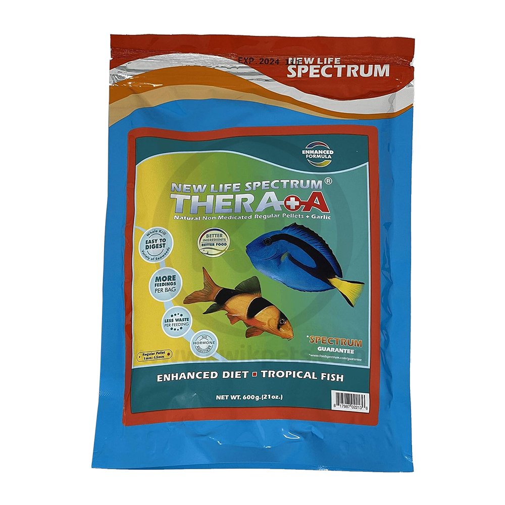 New Life Spectrum Thera+A Color Enhancing Fish Food 1-mm Regular 600g