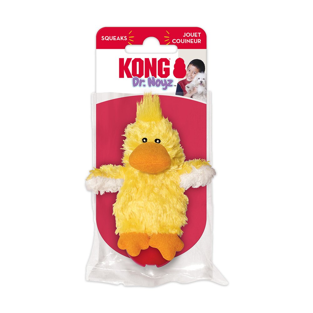 Kong Unstuffed Duck with Squeaker Small