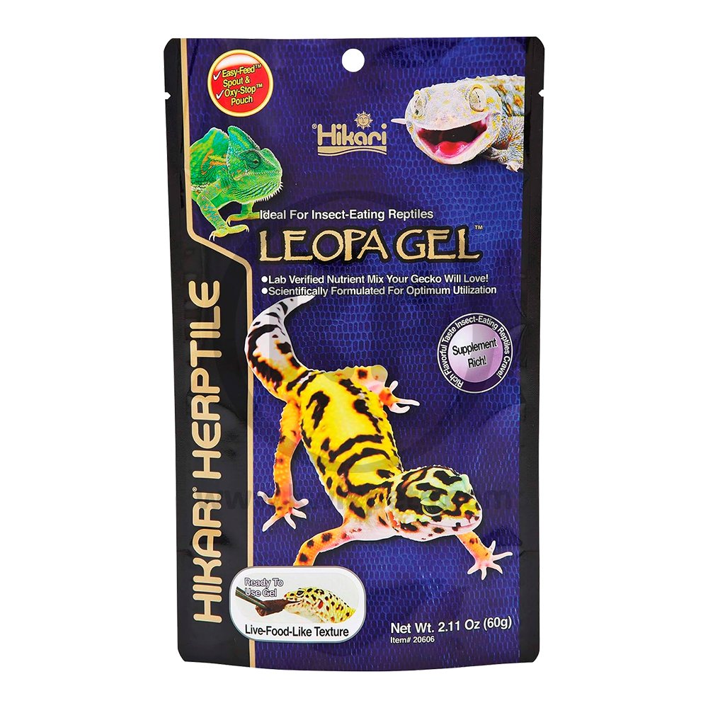 Hikari USA Herptile LeopaGel Reptile Food 2.11-oz