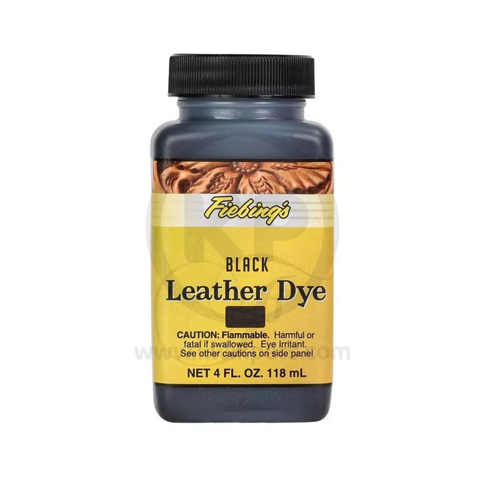 Fiebing Leather Dye Black 4-oz