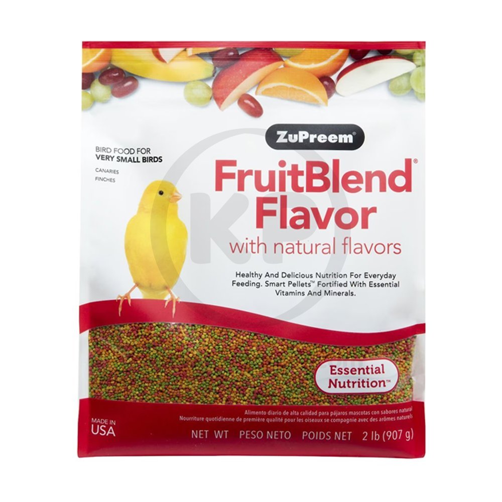 ZuPreem FruitBlend Very Small Birds Food 2-lb